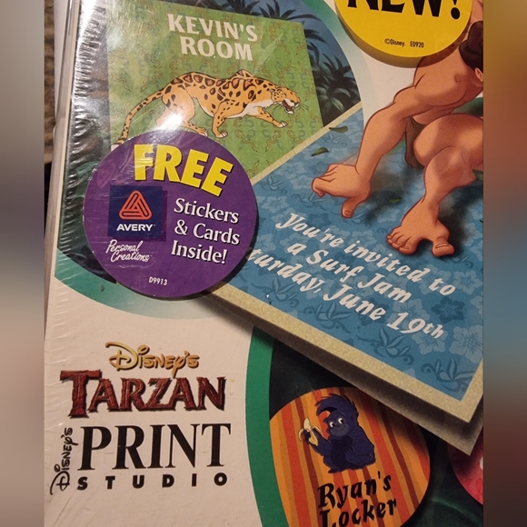 🆕️ Disney's Tarzan Print Studio Creativity For All Ages - Picture 3 of 5